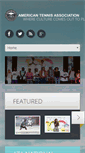 Mobile Screenshot of americantennisassociation.org